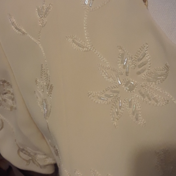 Jones New York Beaded Top, size 8 - Picture 3 of 5